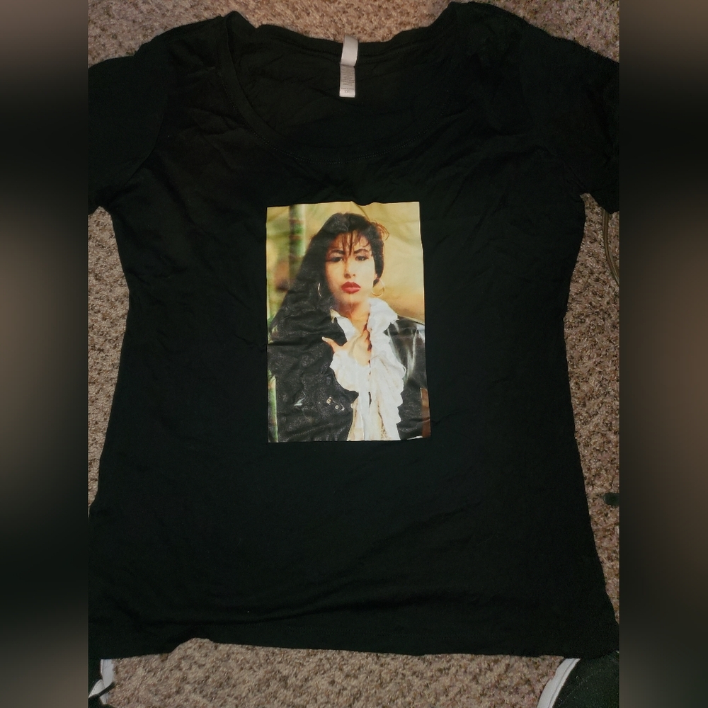 Black Selena Tee